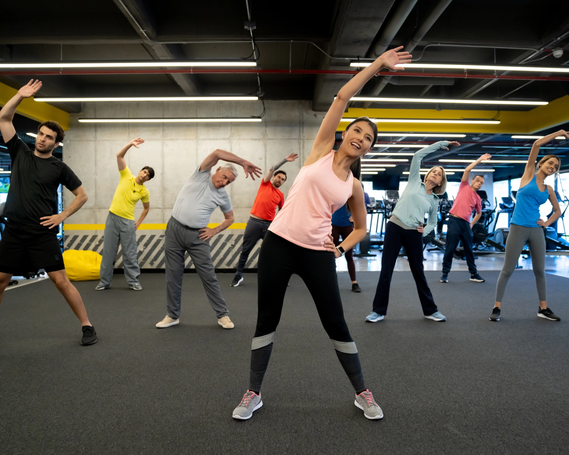 Group Exercise Launch Day