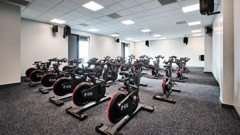 INDOOR CYCLING STUDIO